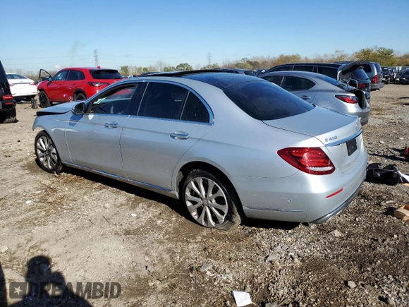 2019 Mercedes-Benz E 450 with VIN WDDZF6JB5KA491015, listed as a Copart auction lot 79105104 with 28,738 mi miles and Salvage Title. Bid and sale history available at DreamBid. Image 2.