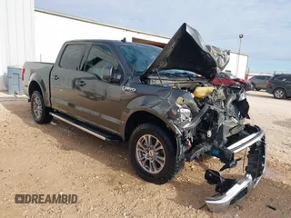 2020 Ford F-150 XL with VIN 1FTEW1E56LKE34530, listed as a IAAI auction lot 41259784 with 1 mi miles. Bid and sale history available at carsss.com. Image 1.