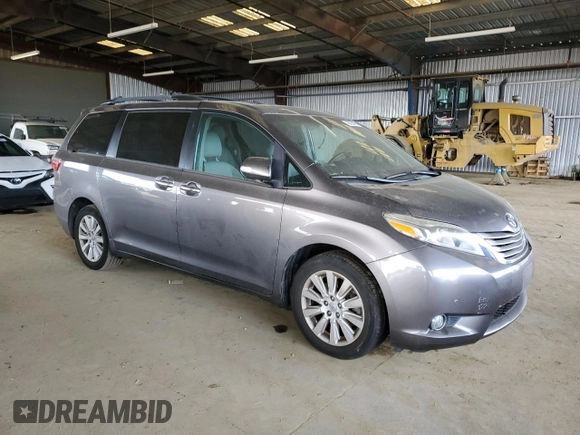2015 Toyota Sienna Ltd with VIN 5TDDK3DC7FS127013, listed as a Copart auction lot 48323475 with 54,539 mi miles and Salvage Title. Bid and sale history available at carsss.com. Image 4.