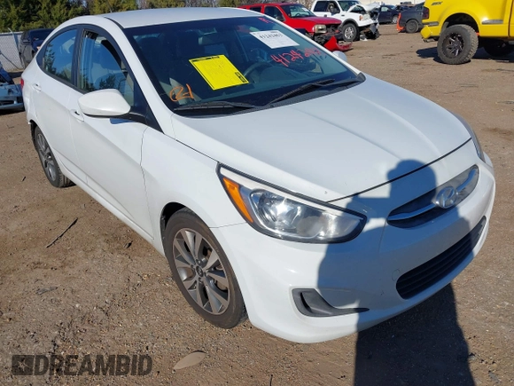 2017 Hyundai Accent SE with VIN KMHCT4AEXHU372094, listed as a IAAI auction lot 41242463 with 113,540 mi miles. Bid and sale history available at carsss.com. Image 1.