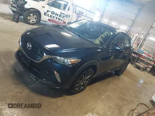 2017 Mazda CX-3 Touring with VIN JM1DKFC72H0145267, listed as a IAAI auction lot 41917149 with 55,784 mi miles. Bid and sale history available at carsss.com. Image 2.