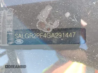 2016 Land Rover Range Rover с VIN SALGR2PF4GA291447, выставлен на аукционе IAAI как лот 42773656 с пробегом 126 685 миль миль и . История ставок и продаж доступна на DreamBid. Изображение 9.