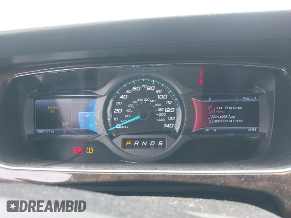 2013 Ford Taurus Limited with VIN 1FAHP2F82DG192581, listed as a IAAI auction lot 41490122 with 196,515 mi miles. Bid and sale history available at carsss.com. Image 7.