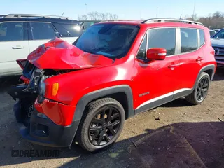 2018 Jeep Renegade Altitude with VIN ZACCJABB6JPG97376, listed as a IAAI auction lot 41424095 with 133,261 mi miles and . Bid and sale history available at DreamBid. Image 17.