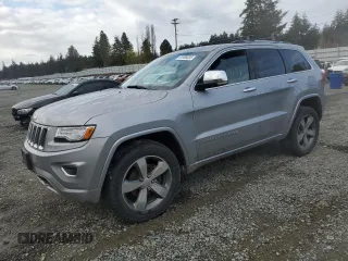 2015 Jeep Grand Cherokee Overland with VIN 1C4RJFCG4FC717752, listed as a Copart auction lot 51506035 with 93,232 mi miles and Clean Title. Bid and sale history available at carsss.com. Image 1.