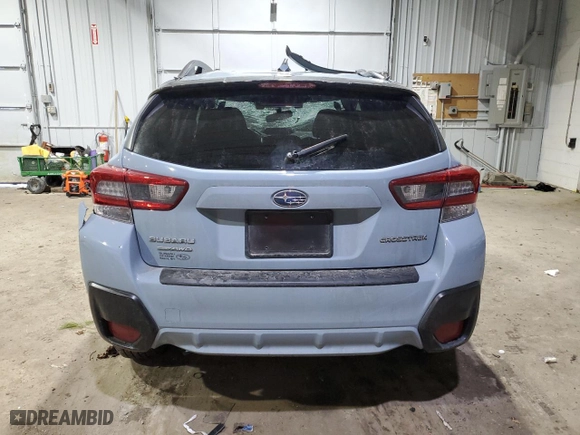 2021 Subaru Crosstrek Premium with VIN JF2GTAEC6M8668652, listed as a Copart auction lot 88587525 with NaN miles and Salvage Title. Bid and sale history available at carsss.com. Image 6.
