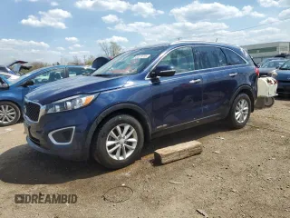 2016 Kia Sorento LX with VIN 5XYPGDA57GG095057, listed as a Copart auction lot 54079725 with 42,845 mi miles and Salvage title. Bid and sale history available at DreamBid. Image 1.