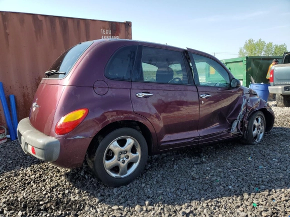 2002 Chrysler PT Cruiser Limited with VIN 3C8FY68BX2T256520, listed as a Copart auction lot 52340415 with 141,709 mi miles and Salvage Title. Bid and sale history available at carsss.com. Image 3.