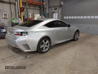 2015 Lexus RC 350 F Sport with VIN JTHSE5BC5F5001699, listed as a IAAI auction lot 41394274 with 150,319 mi miles and . Bid and sale history available at carsss.com. Image 4.