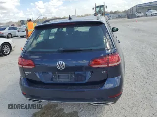 2018 Volkswagen Golf SportWagen S with VIN 3VWD17AU8JM755630, listed as a Copart auction lot 77701684 with 67,632 mi miles and Salvage Title. Bid and sale history available at carsss.com. Image 6.