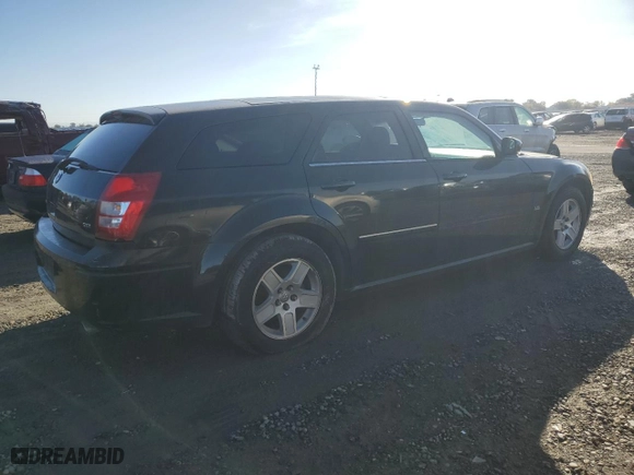 2007 Dodge Magnum with VIN 2D4FV47V27H615081, listed as a Copart auction lot 80396374 with 280,085 mi miles and Clean Title. Bid and sale history available at carsss.com. Image 3.