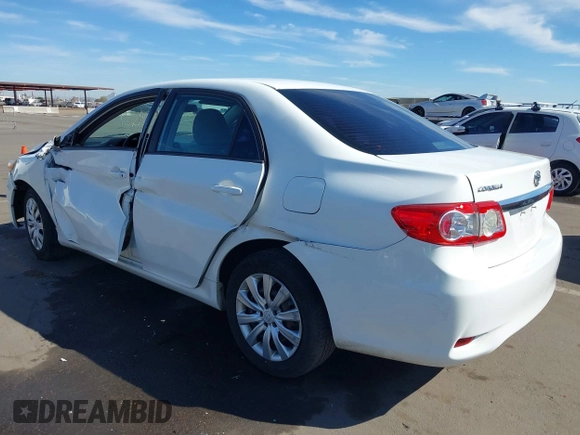 2012 Toyota Corolla L with VIN 2T1BU4EE0CC851041, listed as a IAAI auction lot 41648414 with 246,737 mi miles. Bid and sale history available at carsss.com. Image 3.