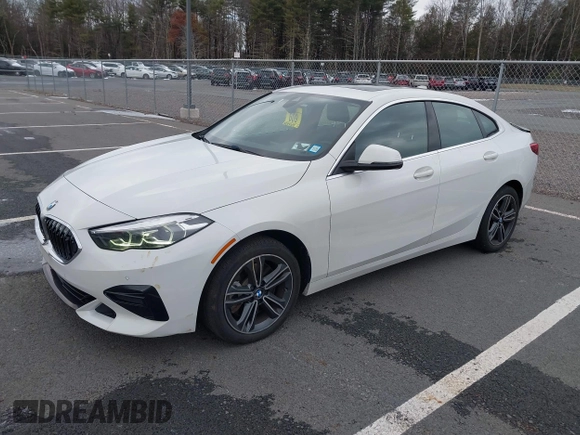 2022 BMW 2 Series 228i xDrive with VIN WBA73AK02N7K41031, listed as a IAAI auction lot 40987916 with 24,966 mi miles. Bid and sale history available at carsss.com. Image 17.