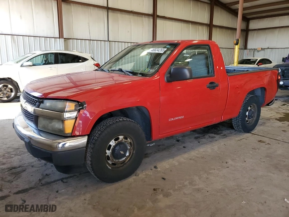 2005 Chevrolet Colorado Z85 with VIN 1GCCS148858239365, listed as a Copart auction lot 46634265 with 298,666 mi miles and Salvage Title. Bid and sale history available at carsss.com. Image 1.