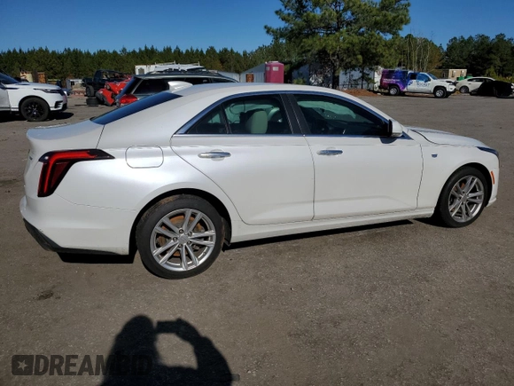 2020 Cadillac CT4 Luxury z VIN 1G6DA5RK5L0135563, wystawiony jako Copart lot #84494264 z przebiegiem Nie podano mil oraz Szkoda całkowita • Salvage title. Historia ofert i sprzedaży dostępna na DreamBid. Obrazek 3.