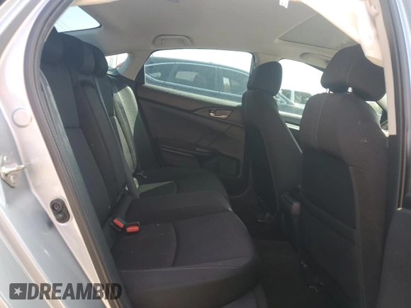 2018 Honda Civic EX with VIN 19XFC2F76JE035832, listed as a Copart auction lot 51020685 with Not Provided miles and Salvage Title. Bid and sale history available at DreamBid. Image 10.