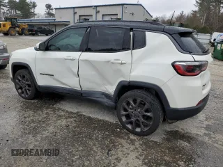 2020 Jeep Compass High Altitude z VIN 3C4NJDCB2LT173758, wystawiony jako Copart lot #50141975 z przebiegiem 52 408 mil mil oraz Szkoda całkowita • Salvage title. Historia ofert i sprzedaży dostępna na DreamBid. Obrazek 2.