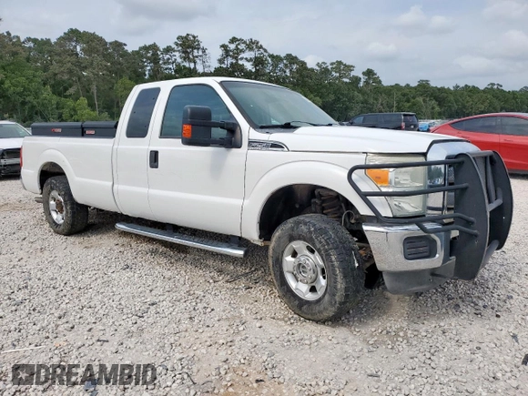 2012 Ford F-250 XL with VIN 1FT7X2B6XCEC97017, listed as a Copart auction lot 56932445 with 146,223 mi miles and Salvage title. Bid and sale history available at DreamBid. Image 4.
