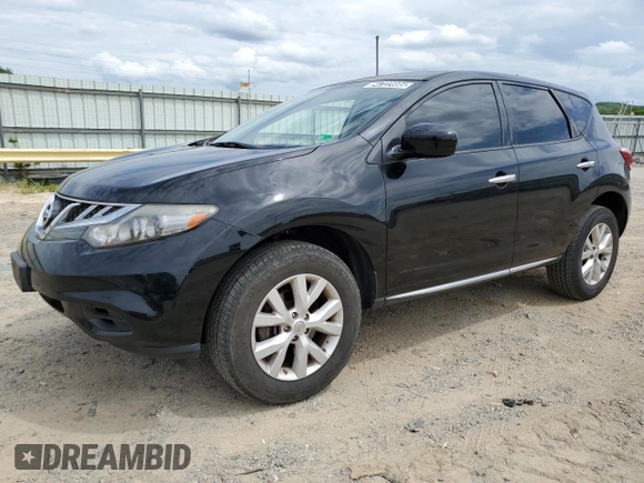 2012 Nissan Murano S z VIN JN8AZ1MU7CW117822, wystawiony jako Copart lot #54722895 z przebiegiem 111 605 mil mil oraz Czysty tytuł • Clean title. Historia ofert i sprzedaży dostępna na DreamBid. Obrazek 1.