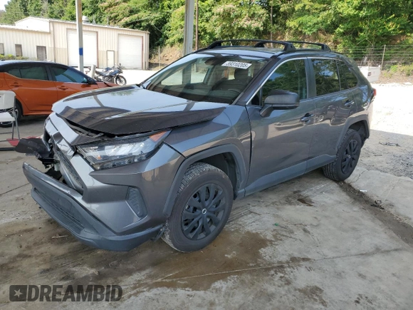 2019 Toyota RAV4 LE with VIN 2T3H1RFV7KW039271, listed as a Copart auction lot 59310205 with 132,865 mi miles and Salvage title. Bid and sale history available at DreamBid. Image 1.