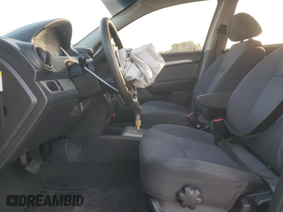2008 Chevrolet Aveo LS with VIN KL1TD56688B280980, listed as a Copart auction lot 51821655 with 133,828 mi miles and Salvage Title. Bid and sale history available at carsss.com. Image 7.