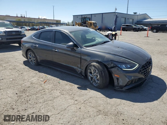 2020 Hyundai Sonata SEL z VIN 5NPEF4JA2LH053244, wystawiony jako Copart lot #50034835 z przebiegiem 93 261 mil mil oraz Szkoda całkowita • Salvage title. Historia ofert i sprzedaży dostępna na DreamBid. Obrazek 4.