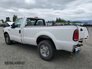 2005 Ford F-250 XL with VIN 1FTNF20595EB89821, listed as a Copart auction lot 60841825 with 133,523 mi miles and Salvage title. Bid and sale history available at DreamBid. Image 2.