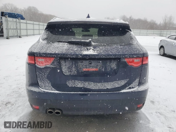 2018 Jaguar F-Pace 20d Premium with VIN SADCJ2FNXJA257904, listed as a Copart auction lot 44192345 with 88,926 mi miles and Salvage Title. Bid and sale history available at DreamBid. Image 6.