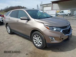 2018 Chevrolet Equinox LT with VIN 2GNAXSEV9J6337699, listed as a IAAI auction lot 41836428 with 101,487 mi miles. Bid and sale history available at carsss.com. Image 1.