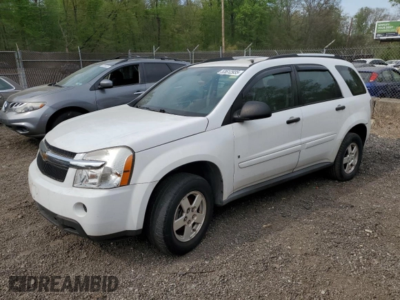 2007 Chevrolet Equinox LS with VIN 2CNDL23F576224401, listed as a Copart auction lot 53612935 with 213,087 mi miles and Salvage Title. Bid and sale history available at DreamBid. Image 1.