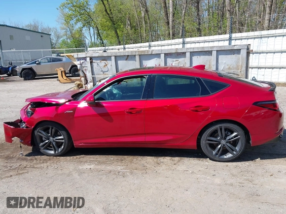 2024 Acura Integra Technology z VIN 19UDE4H65RA026864, wystawiony jako IAAI lot #42182148 z przebiegiem 6 253 mil mil oraz . Historia ofert i sprzedaży dostępna na DreamBid. Obrazek 14.