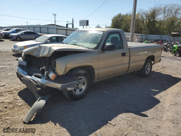 2004 Chevrolet Silverado 1500 LS with VIN 1GCEC14V54Z118877, listed as a Copart auction lot 74352114 with 103,253 mi miles and Salvage Title. Bid and sale history available at carsss.com. Image 1.