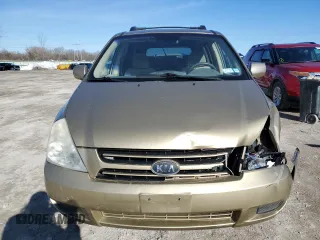 2007 Kia Sedona LX with VIN KNDMB233476147961, listed as a Copart auction lot 48478215 with 234,710 mi miles and Salvage Title. Bid and sale history available at carsss.com. Image 5.