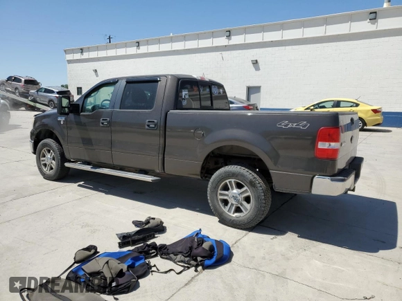 2007 Ford F-150 XLT with VIN 1FTPW14V87KC81567, listed as a Copart auction lot 61583215 with 196,855 mi miles and Salvage title. Bid and sale history available at DreamBid. Image 2.