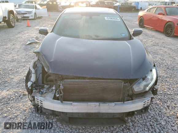 2017 Honda Civic Sedan EX-L with VIN 19XFC1F73HE015610, listed as a Copart auction lot 51962635 with 59,212 mi miles and Salvage Title. Bid and sale history available at carsss.com. Image 5.