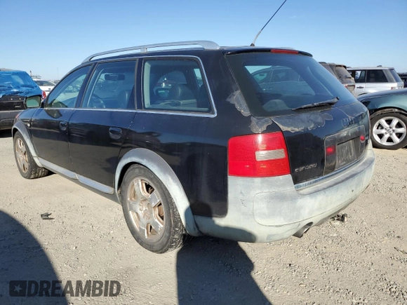 2001 Audi allroad A6 V8 with VIN WAUYP64B11N101255, listed as a Copart auction lot 77422544 with 212,333 mi miles and Salvage Title. Bid and sale history available at DreamBid. Image 2.