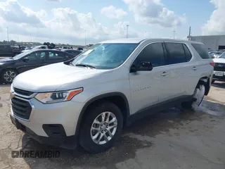 2020 Chevrolet Traverse LS с VIN 1GNERFKW9LJ211977, выставлен на аукционе IAAI как лот 42406380 с пробегом 156 720 миль миль и . История ставок и продаж доступна на DreamBid. Изображение 2.