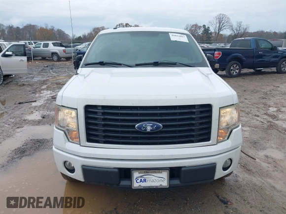 2014 Ford F-150 XL with VIN 1FTFW1CF8EFA66332, listed as a IAAI auction lot 41033667 with 200,513 mi miles. Bid and sale history available at carsss.com. Image 12.