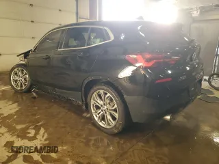 2022 BMW X2 xDrive28i with VIN WBXYJ1C07N5U38996, listed as a Copart auction lot 42139835 with 55,413 mi miles and Salvage Title. Bid and sale history available at carsss.com. Image 2.