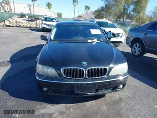2007 BMW 7 Series 750Li with VIN WBAHN83537DT70322, listed as a IAAI auction lot 41842120 with 166,465 mi miles. Bid and sale history available at carsss.com. Image 6.