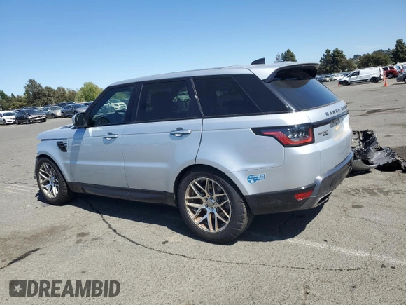2021 Land Rover Range Rover Sport with VIN SALWR4RY8MA756877, listed as a Copart auction lot 56195065 with 57,294 mi miles and Salvage title. Bid and sale history available at DreamBid. Image 2.