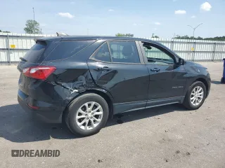 2020 Chevrolet Equinox LS z VIN 2GNAXHEV5L6281329, wystawiony jako Copart lot #54874795 z przebiegiem 63 624 mil mil oraz Szkoda całkowita • Salvage title. Historia ofert i sprzedaży dostępna na DreamBid. Obrazek 3.