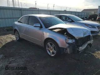 2006 Audi A4 2.0T with VIN WAUDF78E66A172753, listed as a Copart auction lot 44710485 with 191,059 mi miles and Non Repairable. Bid and sale history available at carsss.com. Image 4.