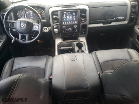 2018 Ram 1500 Rebel with VIN 1C6RR7YT6JS107717, listed as a Copart auction lot 42795845 with 120,268 mi miles and Salvage Title. Bid and sale history available at carsss.com. Image 8.