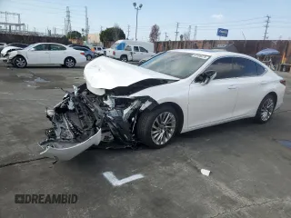 2020 Lexus ES 350 Luxury with VIN 58AEZ1B16LU053181, listed as a Copart auction lot 42598675 with 51,779 mi miles and Salvage title. Bid and sale history available at DreamBid. Image 1.