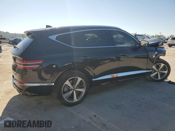 2024 Genesis GV80 z VIN KMUHBDSB0RU183745, wystawiony jako Copart lot #48867175 z przebiegiem 5 610 mil mil oraz Nie do naprawy • Non repairable. Historia ofert i sprzedaży dostępna na DreamBid. Obrazek 3.