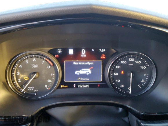 2020 Cadillac XT6 AWD Premium Luxury with VIN 1GYKPDRS2LZ108047, listed as a Copart auction lot 87953155 with 90,226 mi miles and Clean title. Bid and sale history available at DreamBid. Image 9.