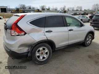 2013 Honda CR-V LX with VIN 2HKRM4H34DH631327, listed as a Copart auction lot 49496075 with 244,165 mi miles and Salvage Title. Bid and sale history available at DreamBid. Image 3.