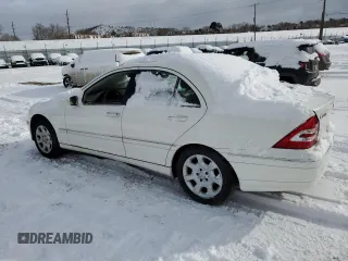 2005 Mercedes-Benz C 240 with VIN WDBRF81J45F634085, listed as a Copart auction lot 46106315 with 155,017 mi miles and Salvage Title. Bid and sale history available at DreamBid. Image 2.