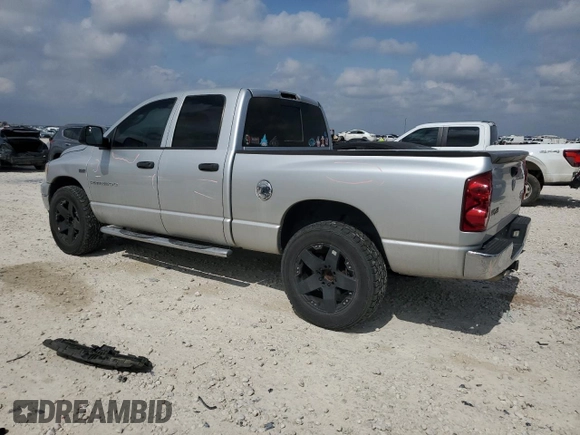 2007 Dodge 1500 SLT with VIN 1D7HU18277S273119, listed as a Copart auction lot 46879425 with 238,182 mi miles and Salvage Title. Bid and sale history available at carsss.com. Image 2.